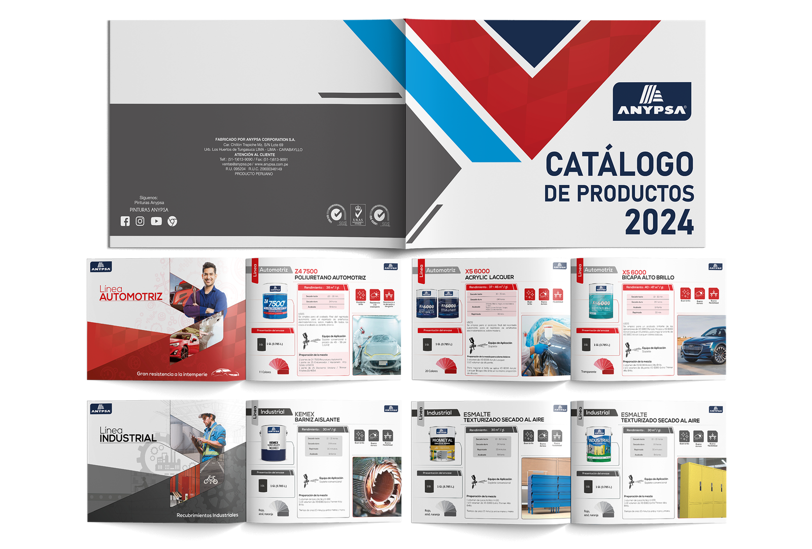 Catálogo de productos