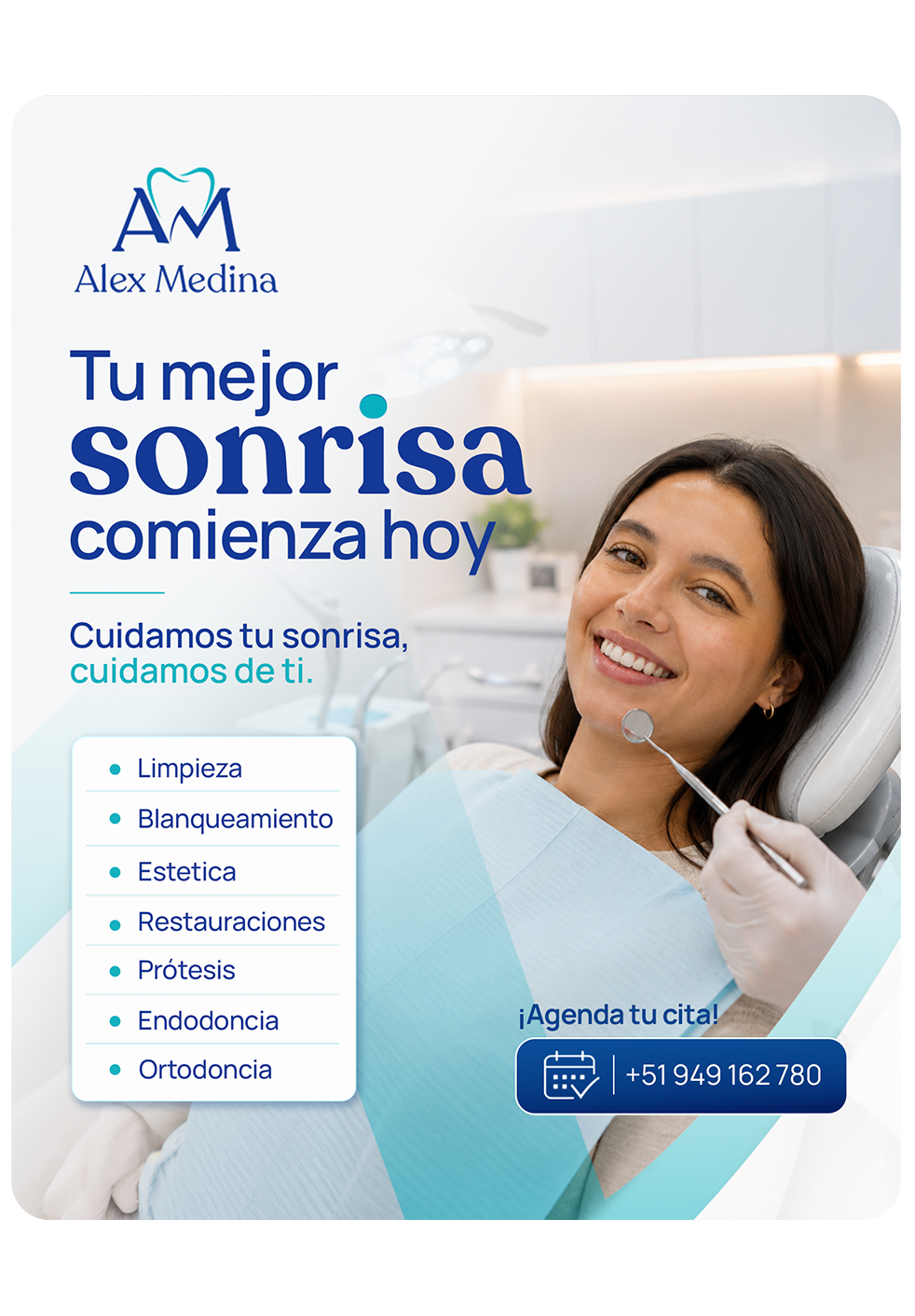 Odontólogo Alex Medina